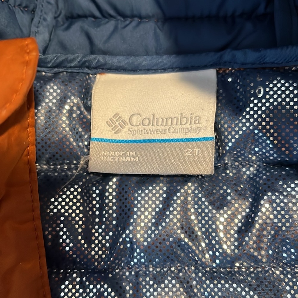 Toddler 2T Columbia puffy coat